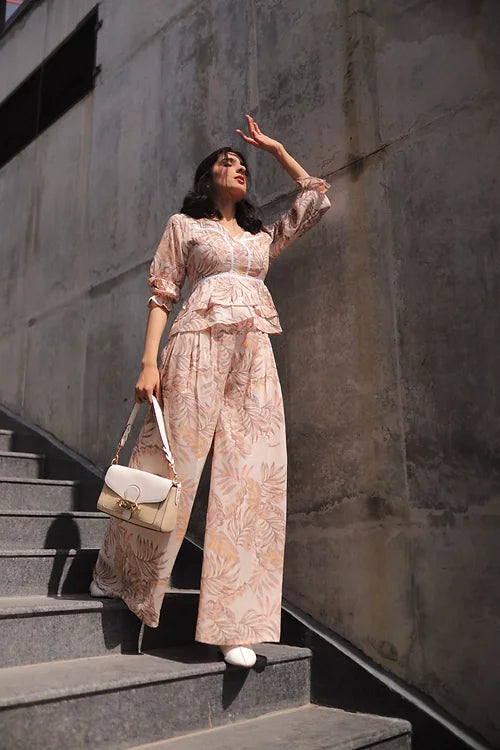 La Bella Pastel Printed Co Ord Set